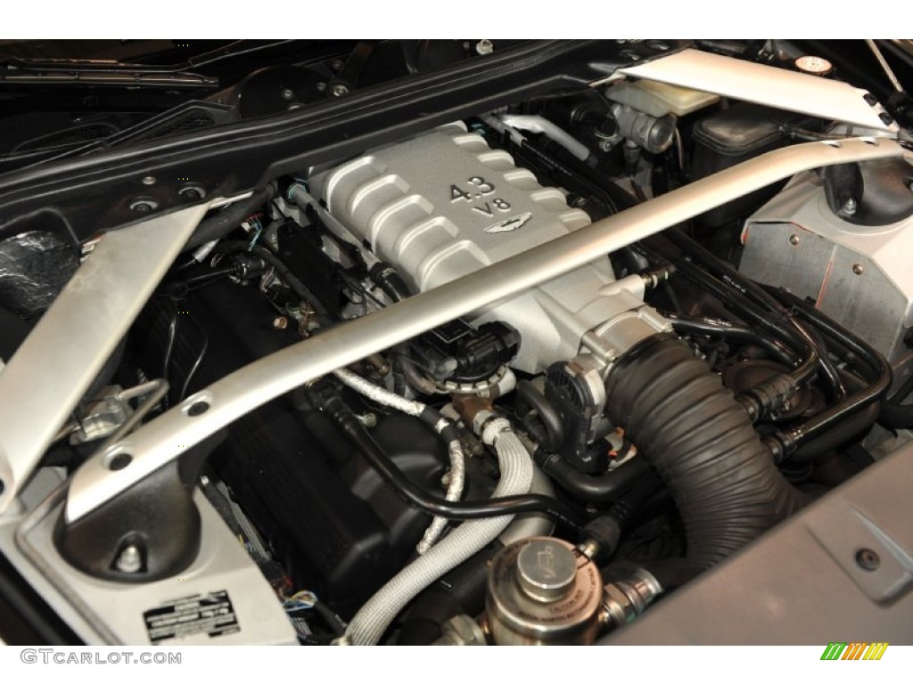 2007 Aston Martin V8 Vantage Coupe 4.3 Liter DOHC 32V VVT V8 Engine Photo #58935393
