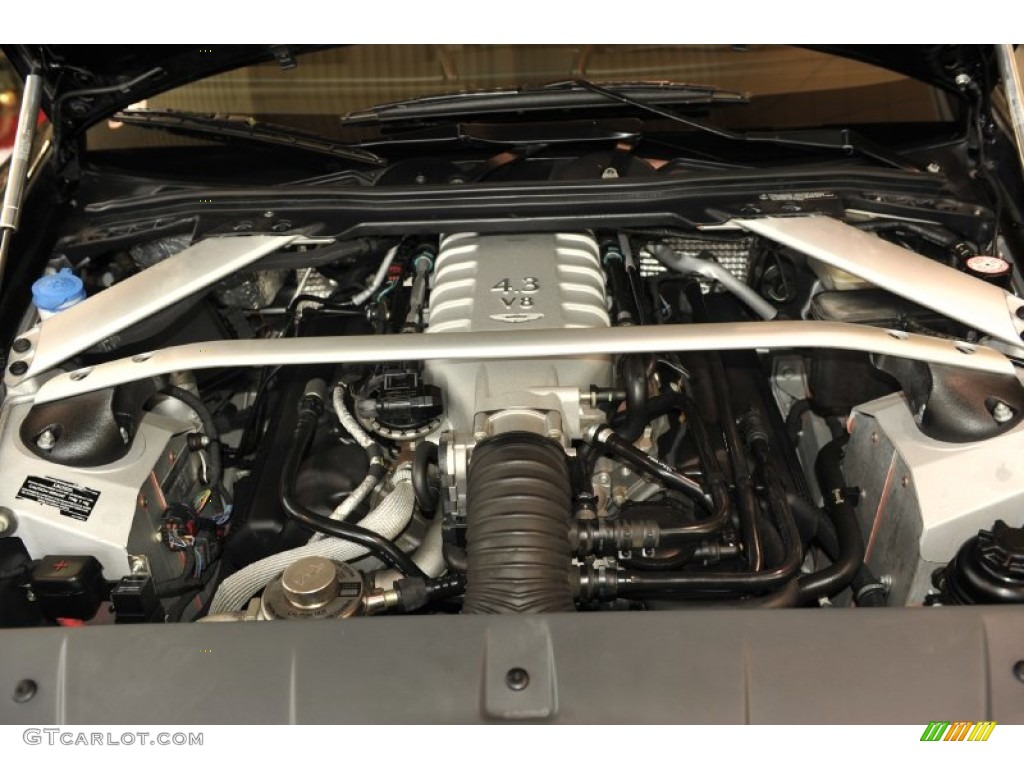 2007 Aston Martin V8 Vantage Coupe 4.3 Liter DOHC 32V VVT V8 Engine Photo #58935402