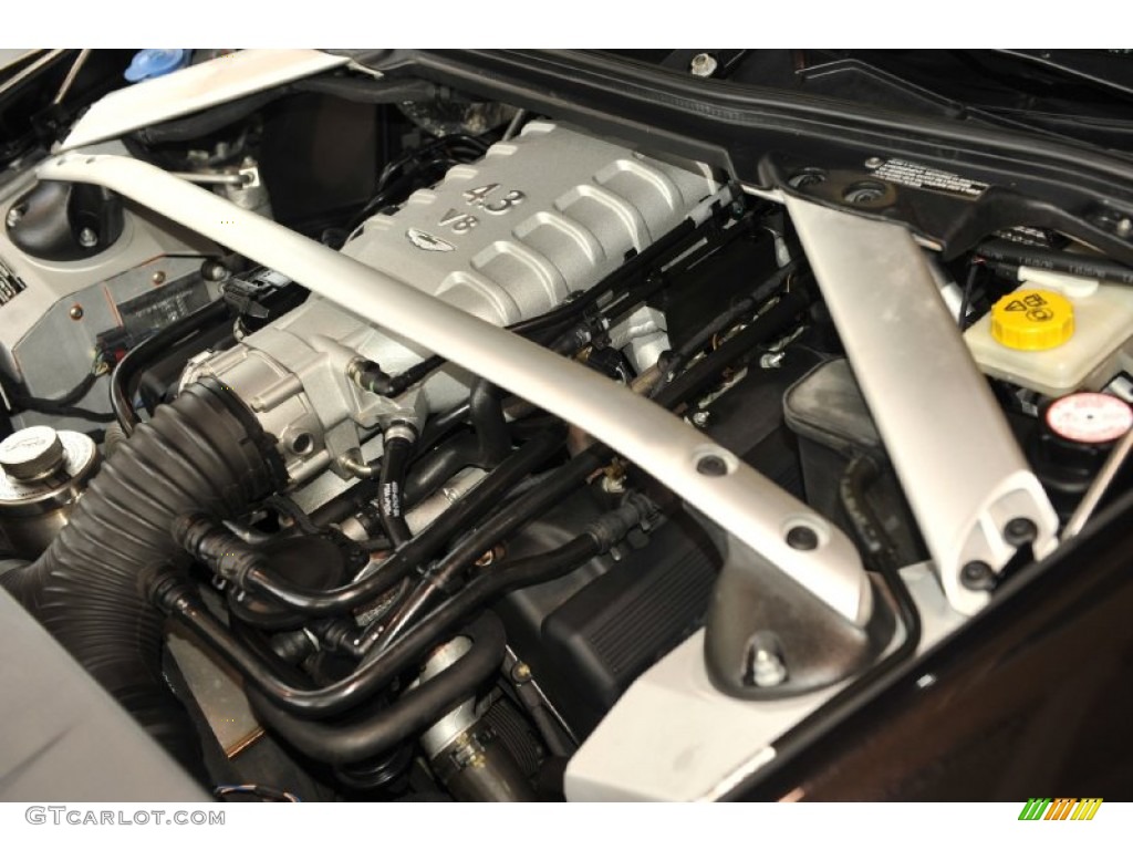 2007 Aston Martin V8 Vantage Coupe 4.3 Liter DOHC 32V VVT V8 Engine Photo #58935411