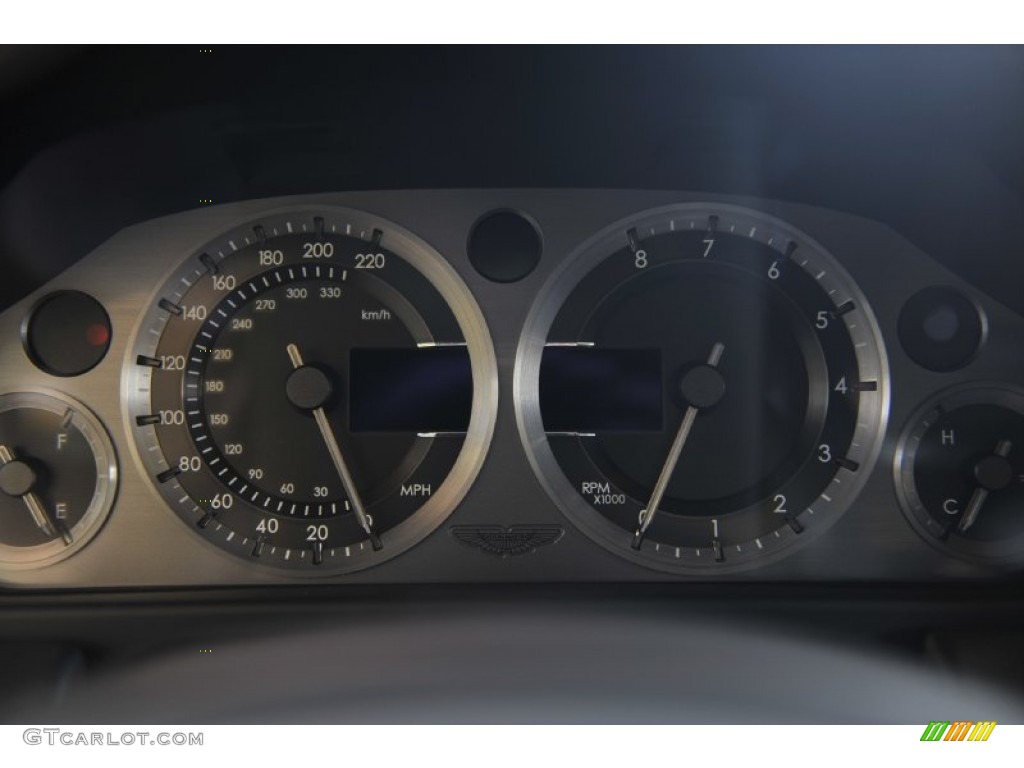 2007 Aston Martin V8 Vantage Coupe Gauges Photo #58935477
