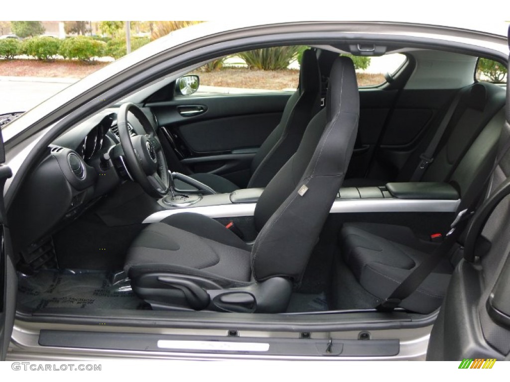 Black Interior 2009 Mazda RX-8 Sport Photo #58935828