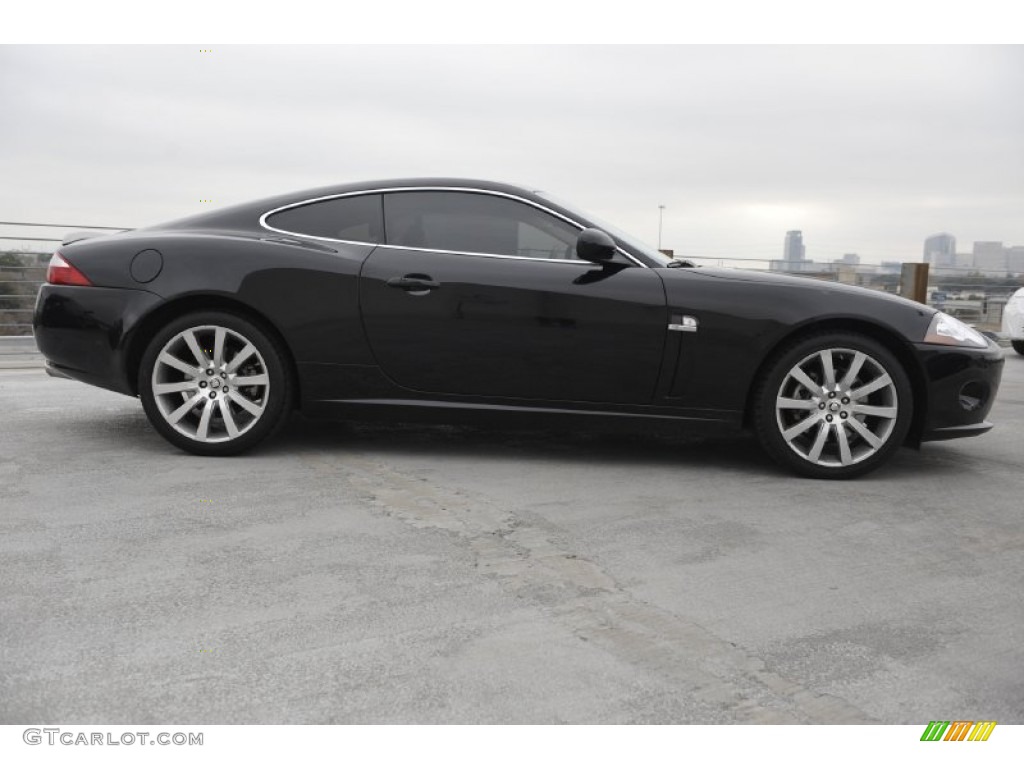 Ebony Black 2009 Jaguar XK XK8 Coupe Exterior Photo #58935920