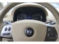 2009 Jaguar XK Ivory/Charcoal Interior Steering Wheel Photo
