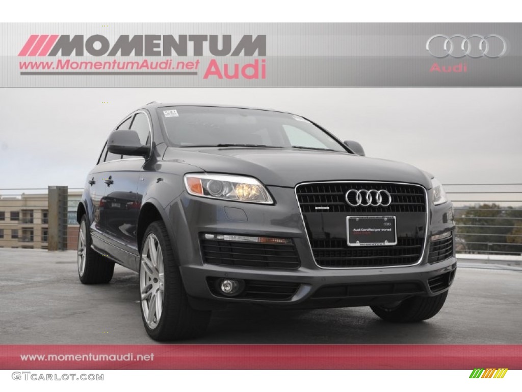 2009 Q7 3.6 Premium quattro - Daytona Grey Pearl Effect / Black photo #1