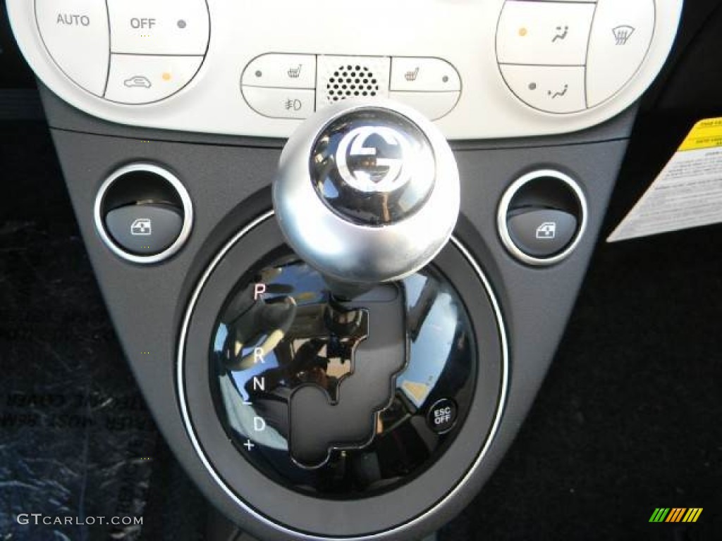2012 Fiat 500 Gucci 6 Speed Auto Stick Automatic Transmission Photo #58936386