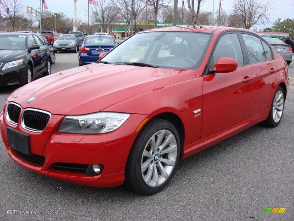 2011 3 Series 328i xDrive Sedan - Crimson Red / Black photo #5