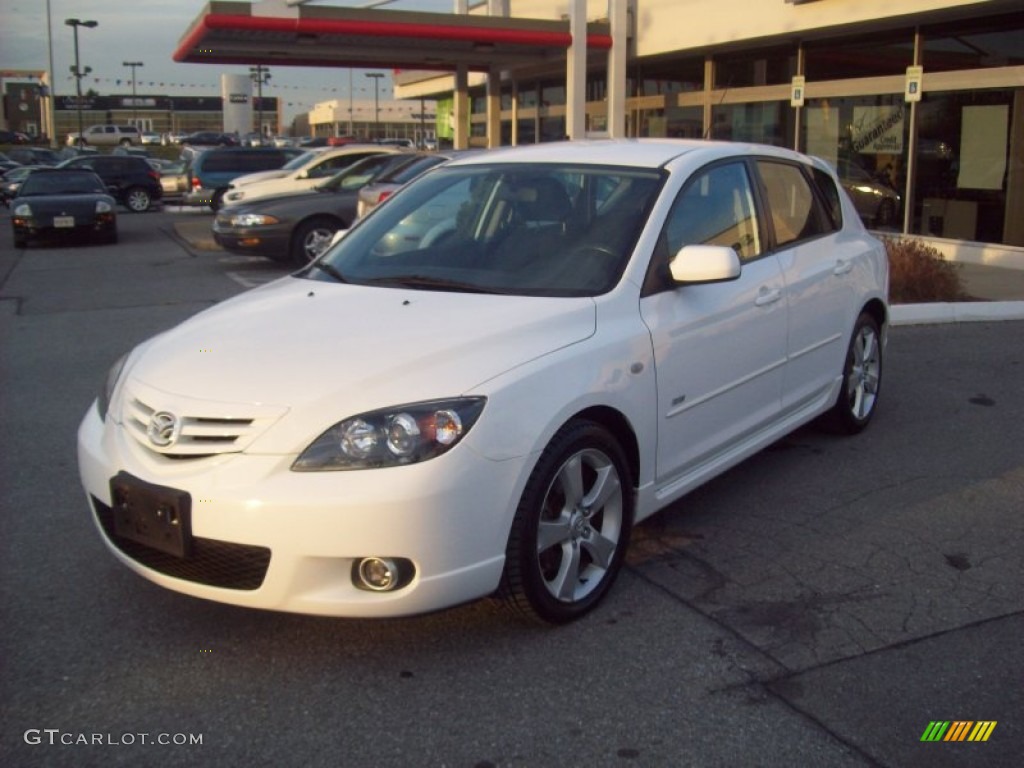 Rally White Mazda MAZDA3