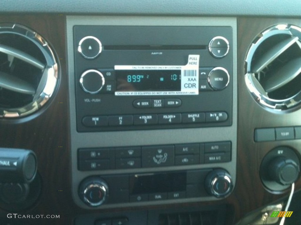 2012 Ford F350 Super Duty Lariat Crew Cab 4x4 Dually Audio System Photo #58937724