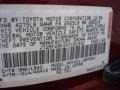 Vintage Red Pearl - Camry XLE V6 Photo No. 26