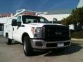 2012 Oxford White Ford F350 Super Duty XL Regular Cab Chassis  photo #2