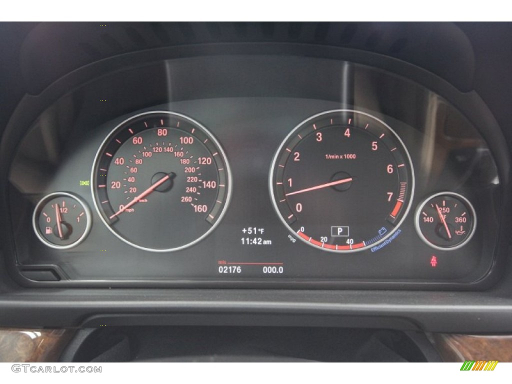 2011 BMW 5 Series 535i Sedan Gauges Photo #58938615