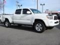 2008 Super White Toyota Tacoma V6 PreRunner TRD Sport Double Cab  photo #2