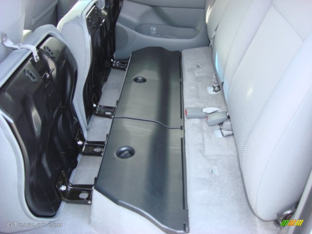 Graphite Gray Interior 2008 Toyota Tacoma V6 PreRunner TRD Sport Double Cab Photo #58939326