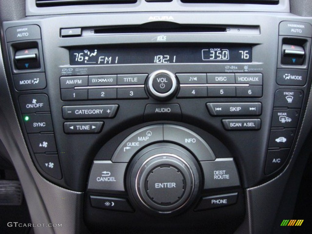 2012 Acura TL 3.5 Technology Controls Photo #58940514