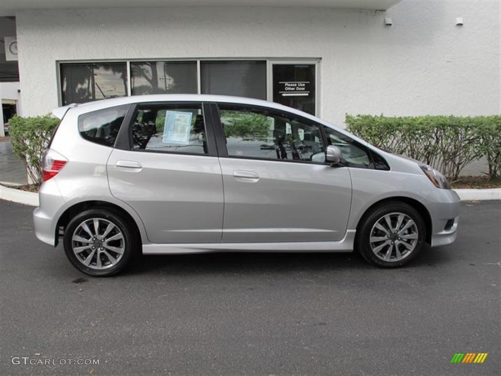 Alabaster Silver Metallic 2012 Honda Fit Sport Exterior Photo #58940916