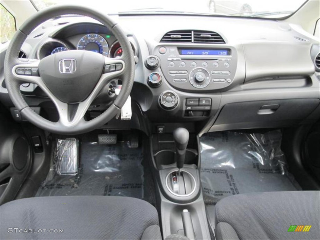2012 Honda Fit Sport Black Dashboard Photo #58940987
