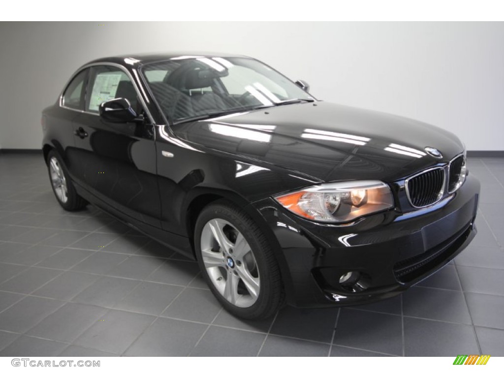 Jet Black BMW 1 Series