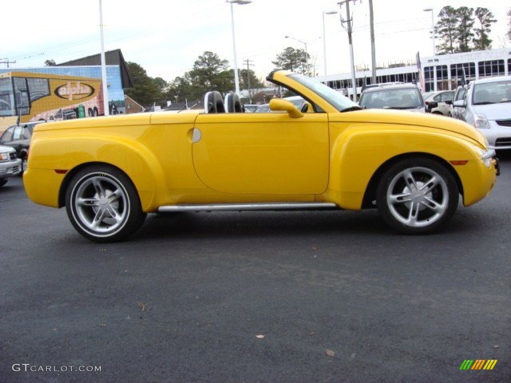 Slingshot Yellow 2004 Chevrolet SSR Standard SSR Model Exterior Photo #58941279