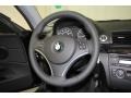 Black 2012 BMW 1 Series 128i Coupe Steering Wheel
