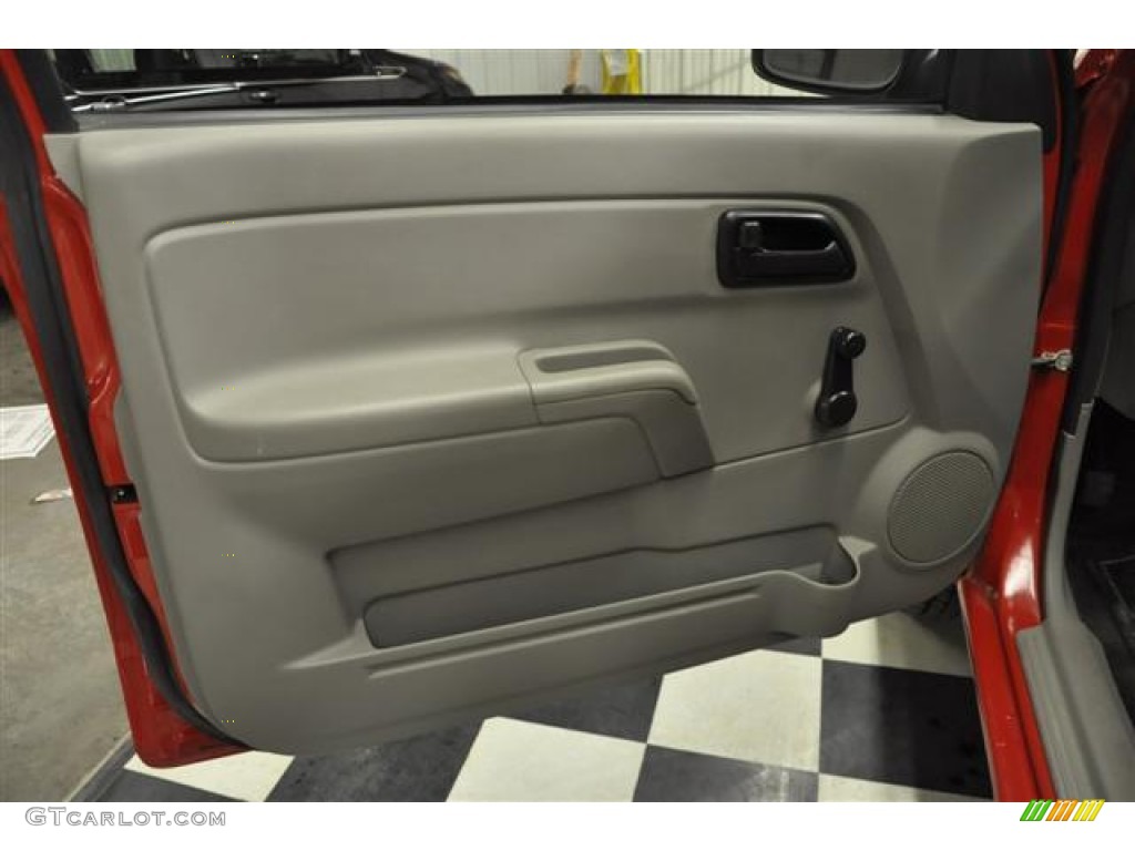 2008 Colorado LS Regular Cab - Victory Red / Medium Pewter photo #8