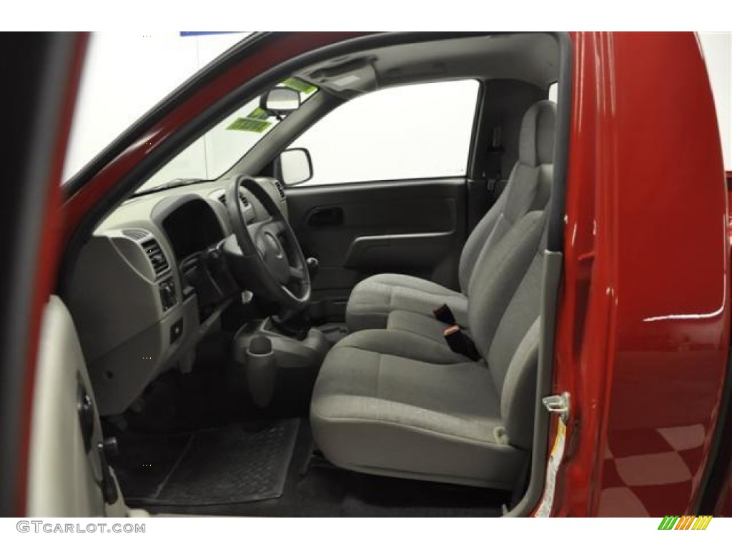 2008 Colorado LS Regular Cab - Victory Red / Medium Pewter photo #9