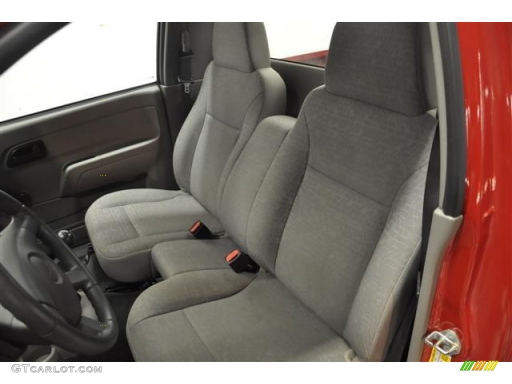 2008 Colorado LS Regular Cab - Victory Red / Medium Pewter photo #17