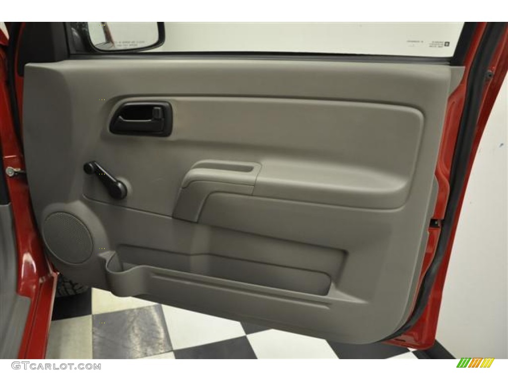 2008 Colorado LS Regular Cab - Victory Red / Medium Pewter photo #19