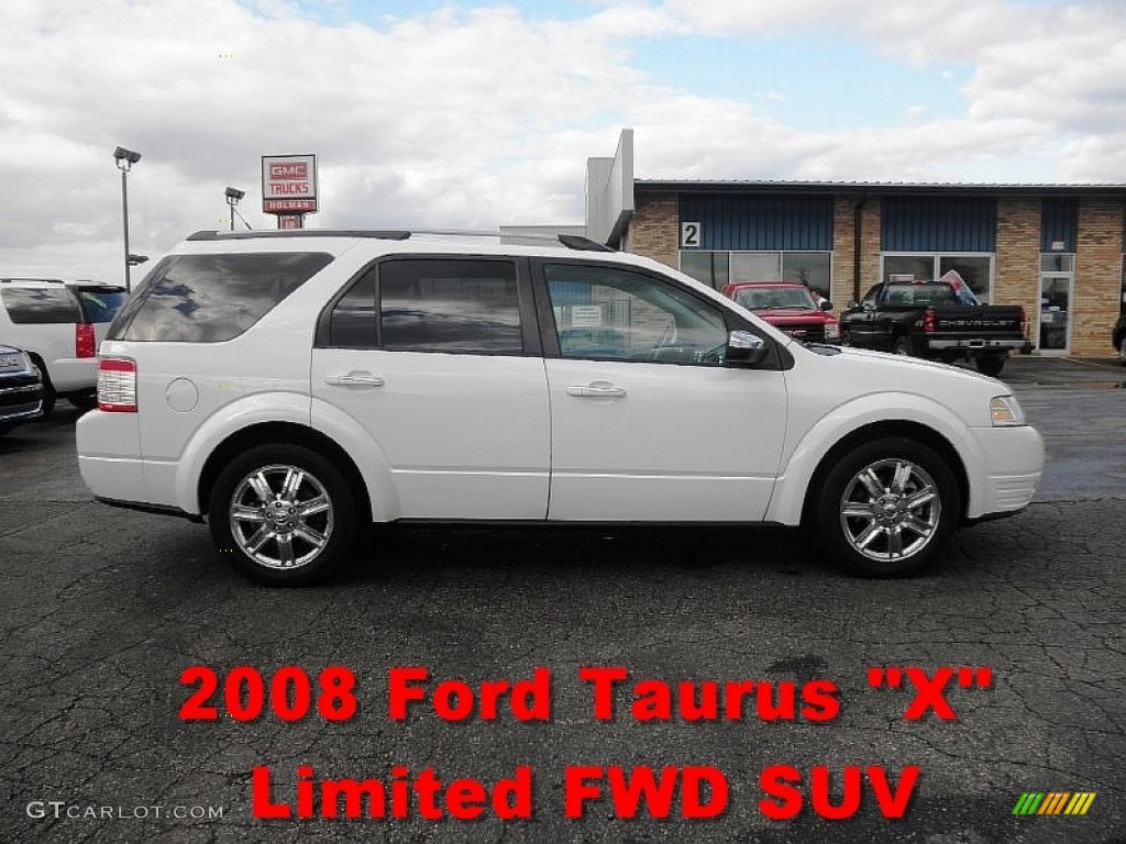 2008 Taurus X Limited - Oxford White / Medium Light Stone photo #1