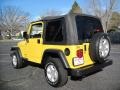 2004 Solar Yellow Jeep Wrangler SE 4x4  photo #5