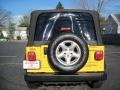2004 Solar Yellow Jeep Wrangler SE 4x4  photo #6