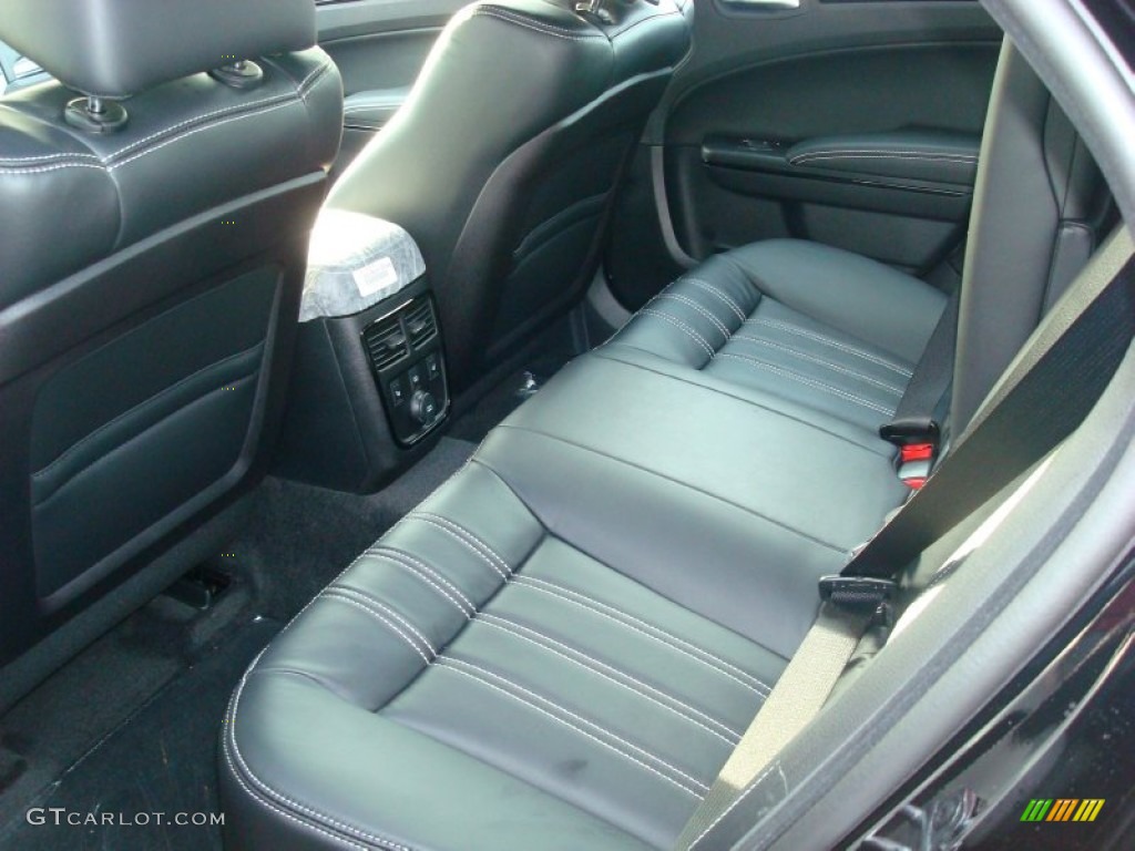 Black Interior 2012 Chrysler 300 S V8 AWD Photo #58944123
