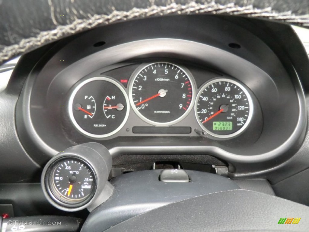 2004 Subaru Impreza WRX Sedan Gauges Photo #58944786