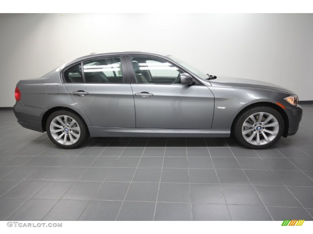 2011 3 Series 328i Sedan - Space Gray Metallic / Black Dakota Leather photo #3