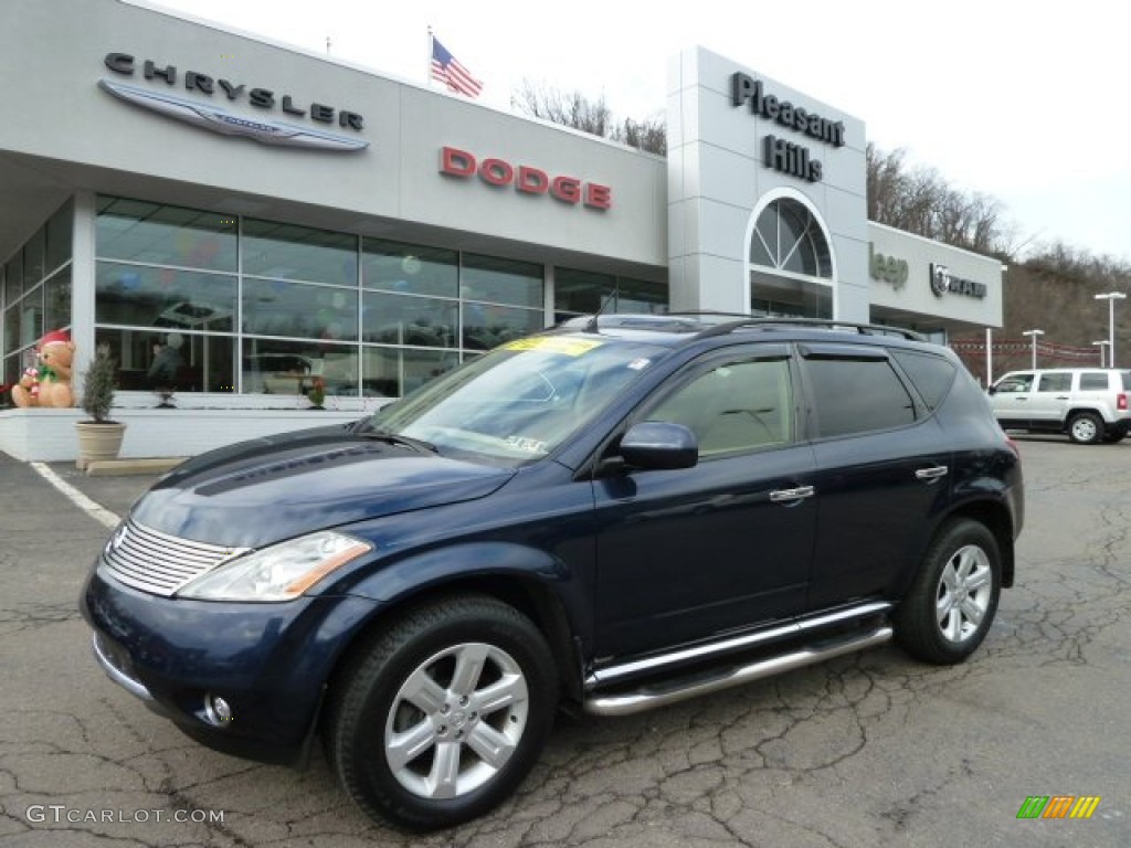 Midnight Blue Pearl Nissan Murano