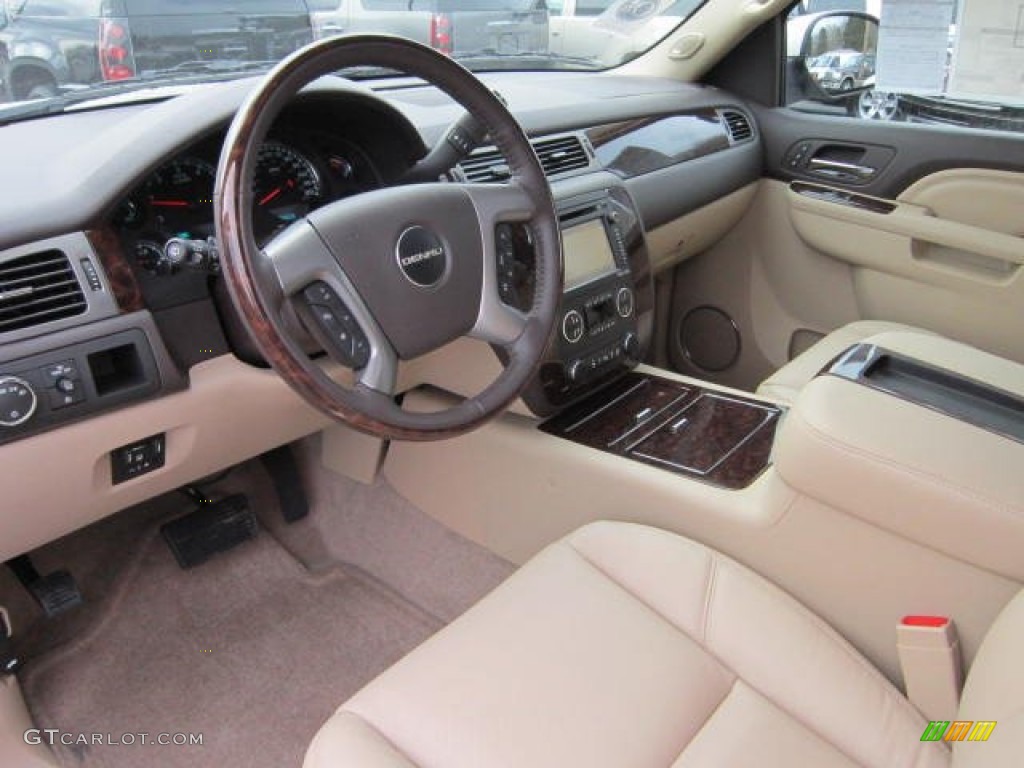 Cocoa/Light Cashmere Interior 2012 GMC Yukon XL Denali AWD Photo #58947246