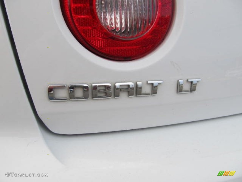 2007 Cobalt LT Coupe - Summit White / Gray photo #5