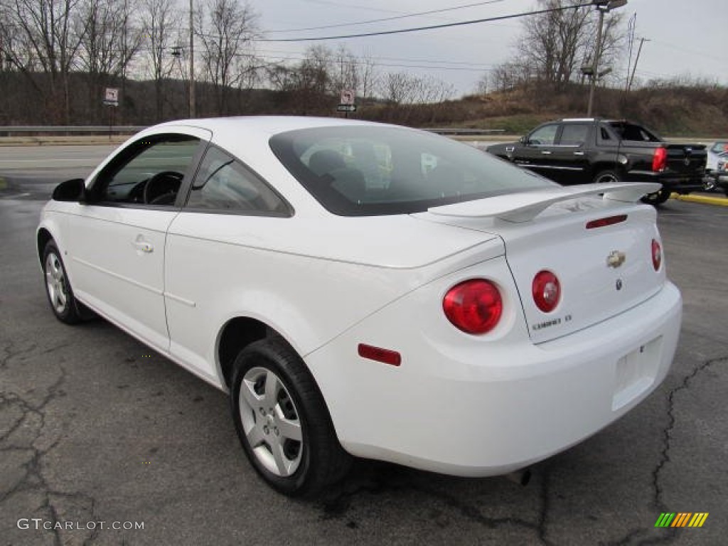 2007 Cobalt LT Coupe - Summit White / Gray photo #20