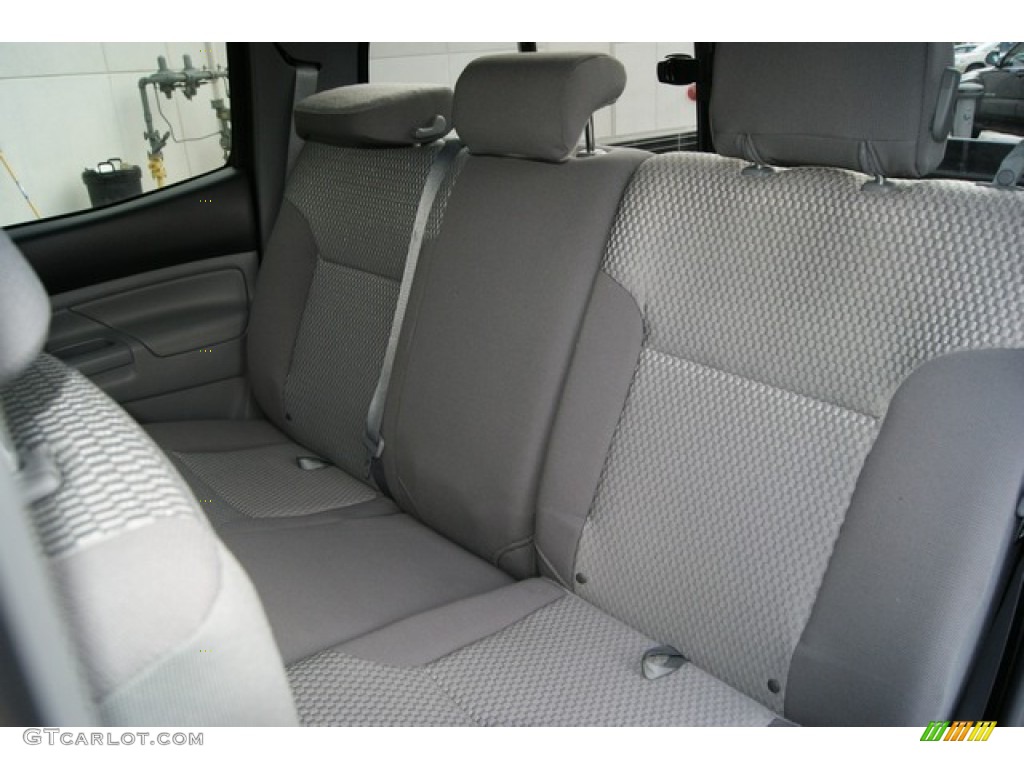 2012 Tacoma V6 Double Cab 4x4 - Magnetic Gray Mica / Graphite photo #9