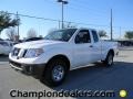 2012 Avalanche White Nissan Frontier S King Cab  photo #1