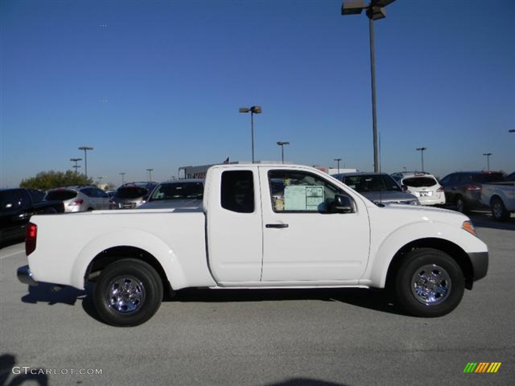 Avalanche White 2012 Nissan Frontier S King Cab Exterior Photo #58950558