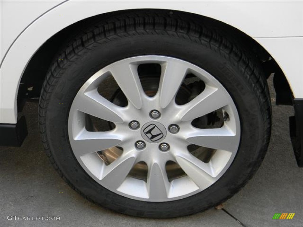 2007 Accord SE V6 Sedan - Taffeta White / Ivory photo #9