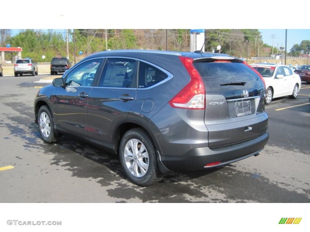 2012 CR-V EX-L - Polished Metal Metallic / Gray photo #3