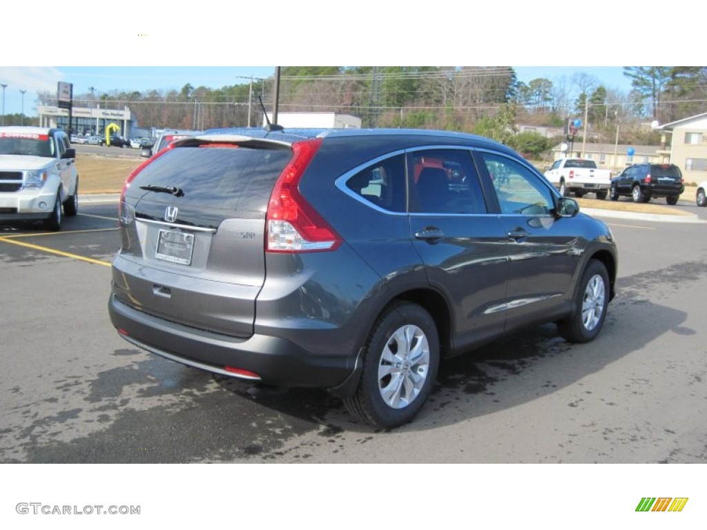 2012 CR-V EX-L - Polished Metal Metallic / Gray photo #5