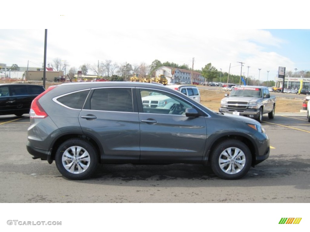 2012 CR-V EX-L - Polished Metal Metallic / Gray photo #6