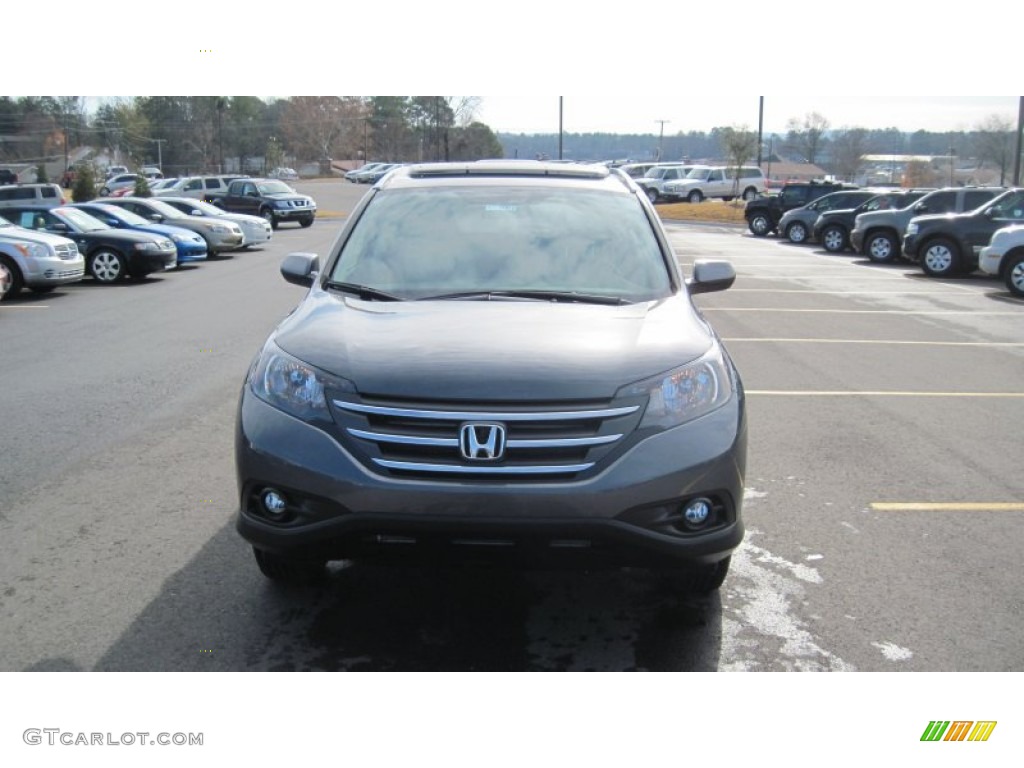 2012 CR-V EX-L - Polished Metal Metallic / Gray photo #8