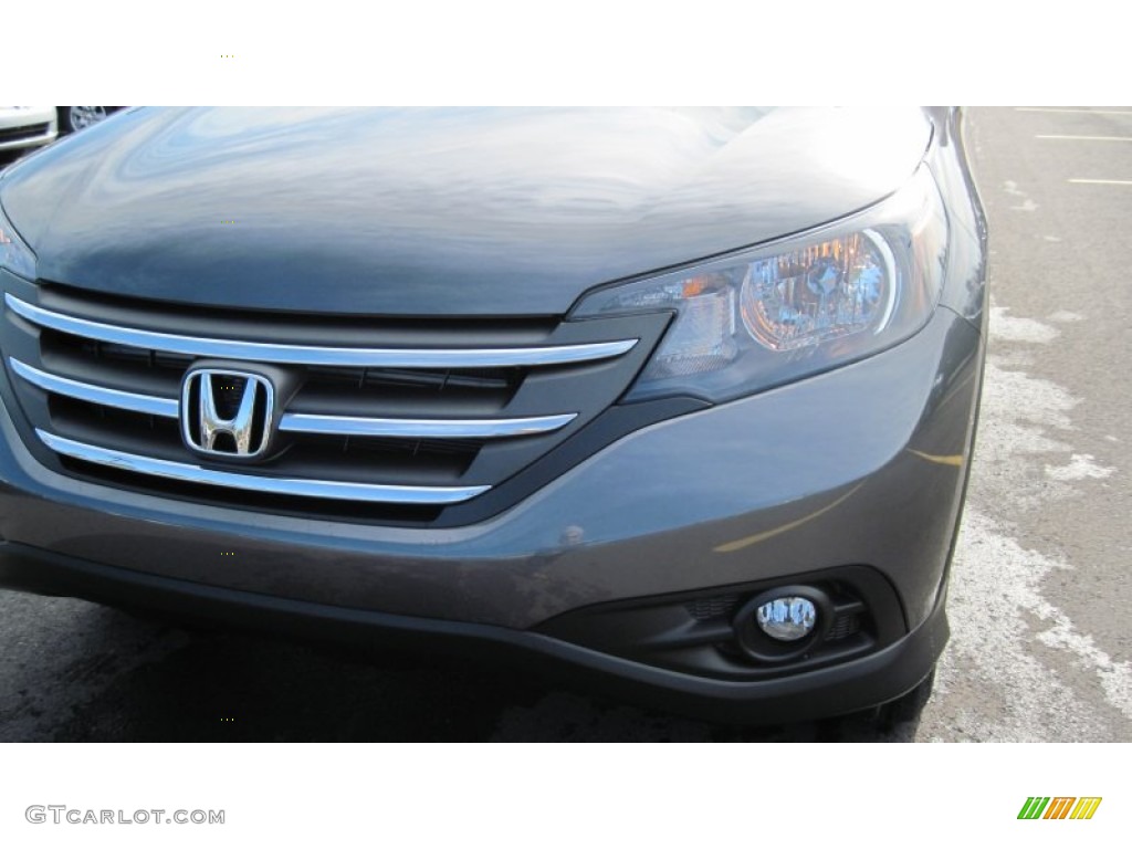 2012 CR-V EX-L - Polished Metal Metallic / Gray photo #9