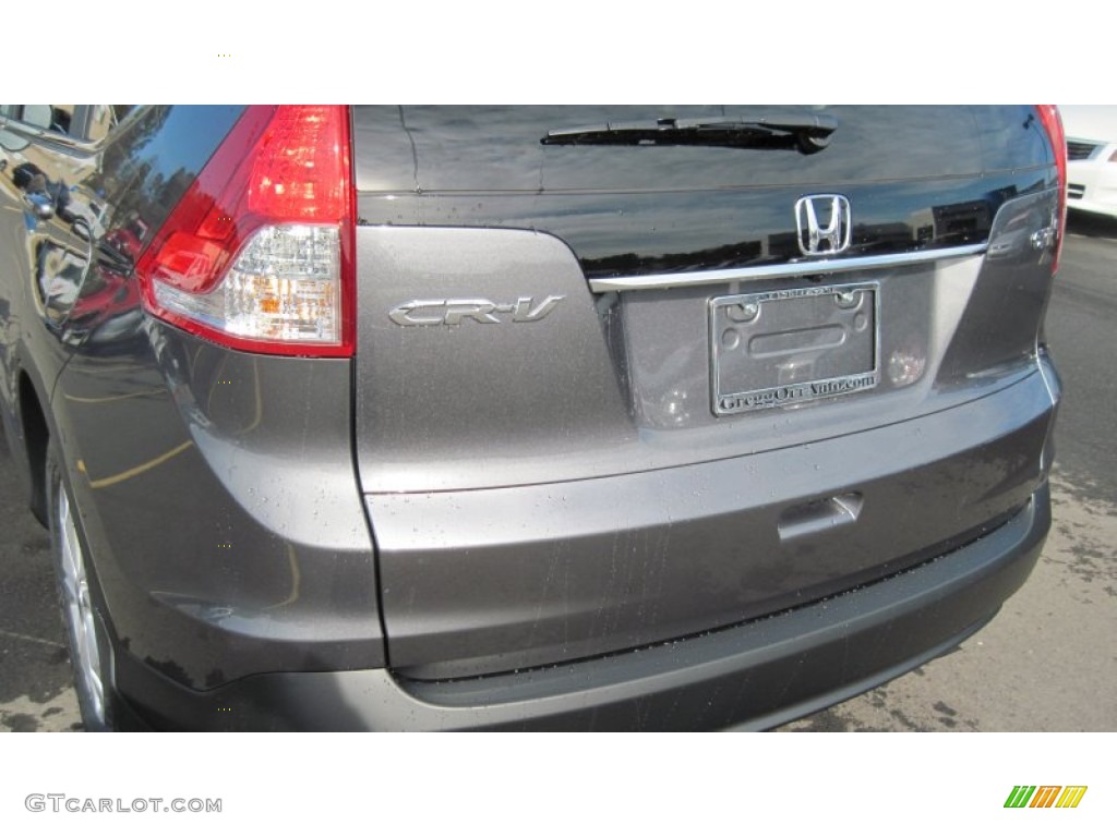 2012 CR-V EX-L - Polished Metal Metallic / Gray photo #16