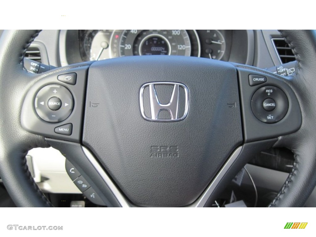 2012 CR-V EX-L - Polished Metal Metallic / Gray photo #27