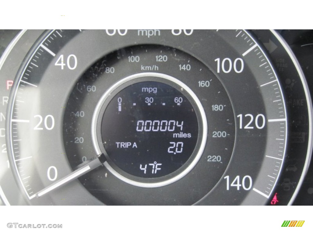 2012 CR-V EX-L - Polished Metal Metallic / Gray photo #28