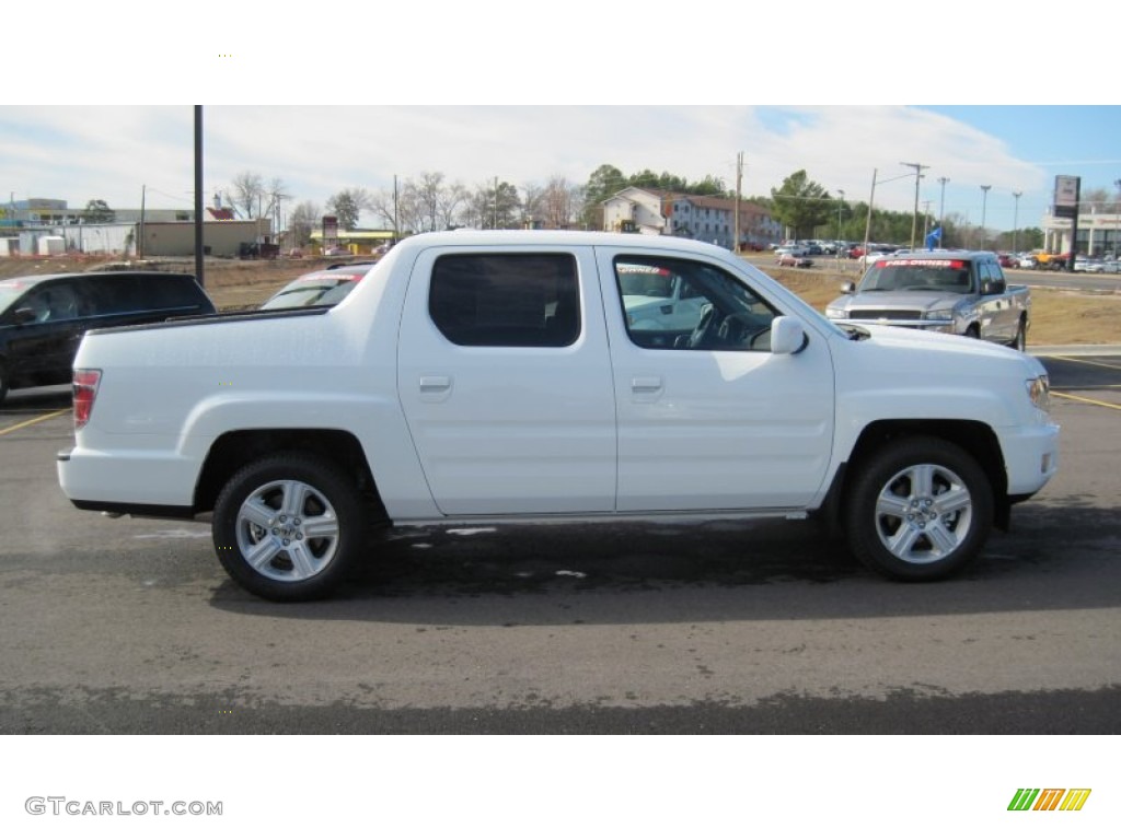 2012 Ridgeline RTL - White / Gray photo #6